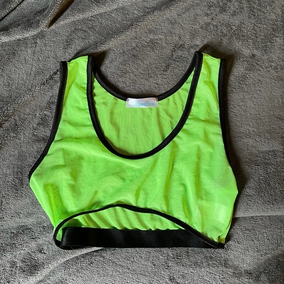iHeartRaves Tops - Mesh Underboob Top